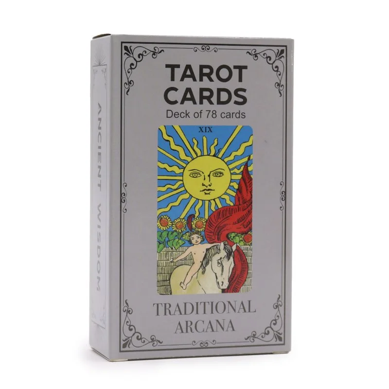 Tarot Cards with Guide Book - Traditional Arcana Image 1.jpg