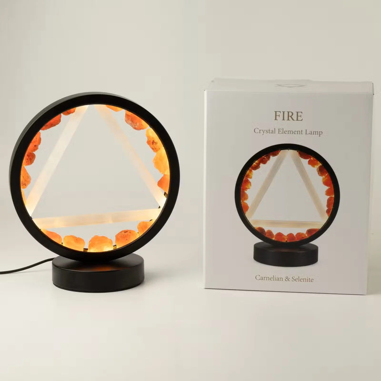 Gemstone Halo Lamp - Fire - Carnelian & Selenite 6.jpg