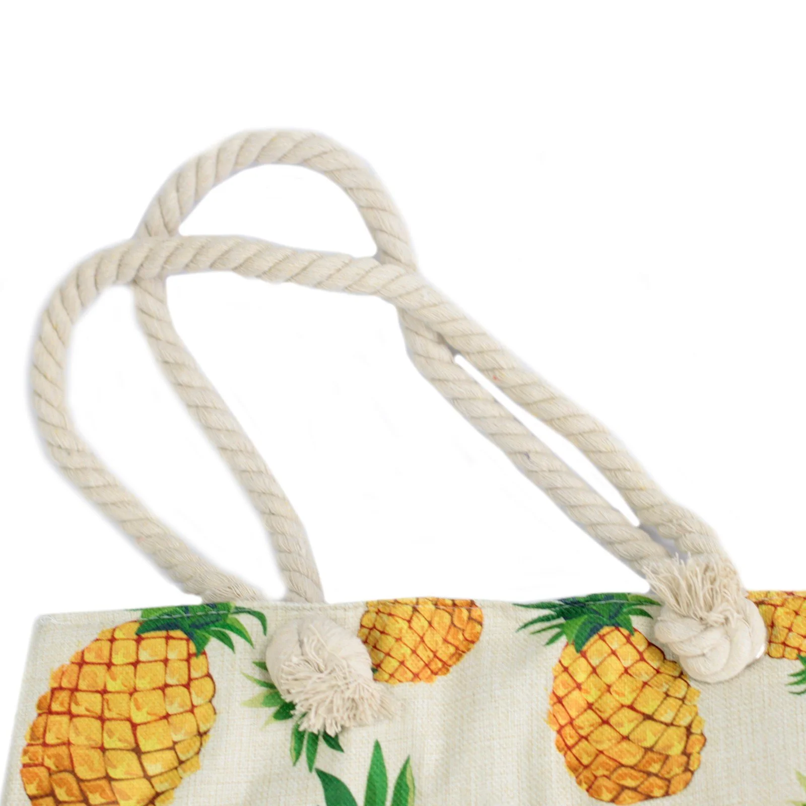 Pineapples design rope handled bag image 2.jpg