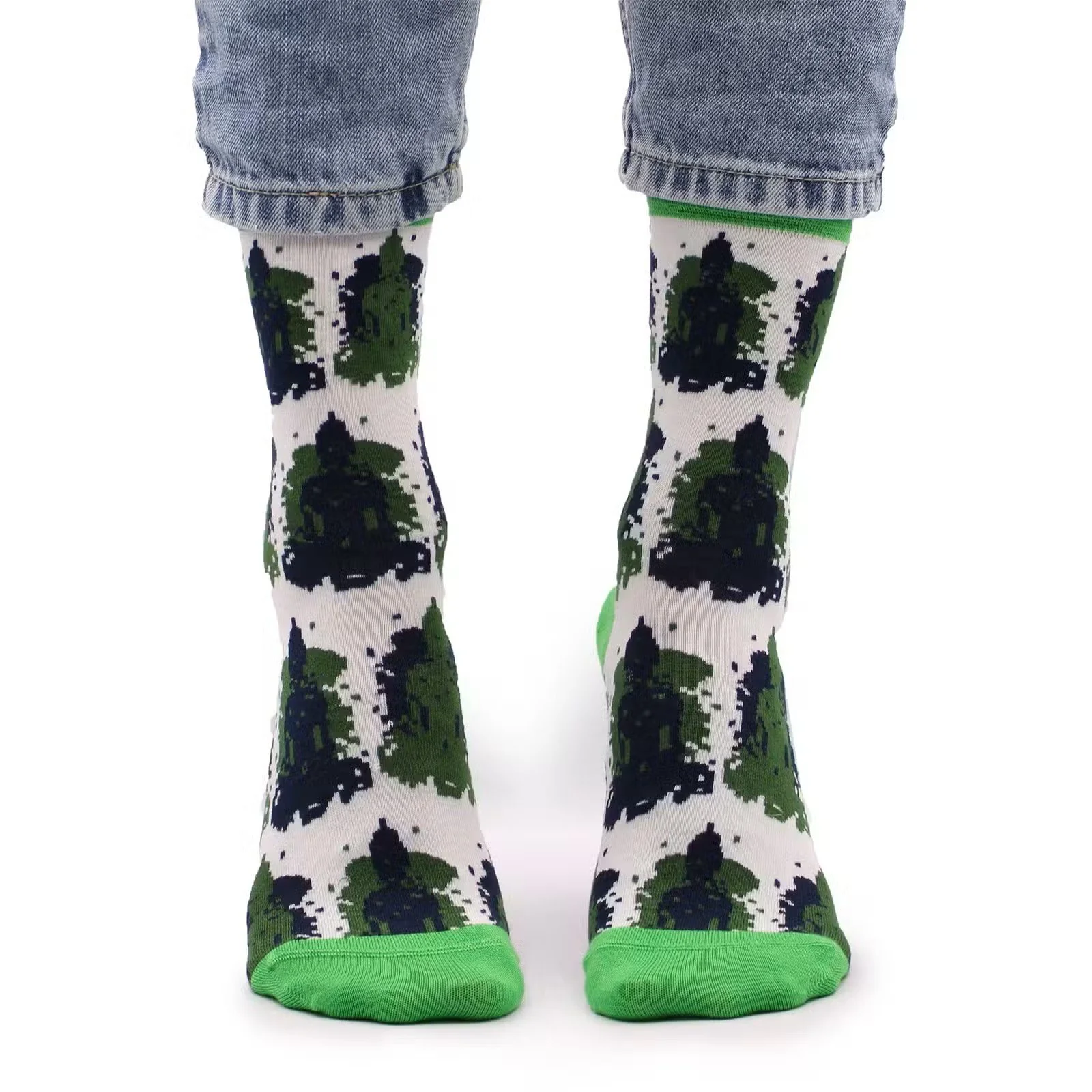 Hop Hare Bamboo Socks SM - Bali Buddha 2.jpg