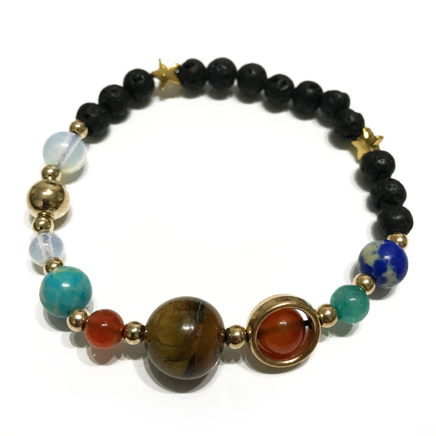Lava Stone Bracelet - Gold Solar System.jpeg