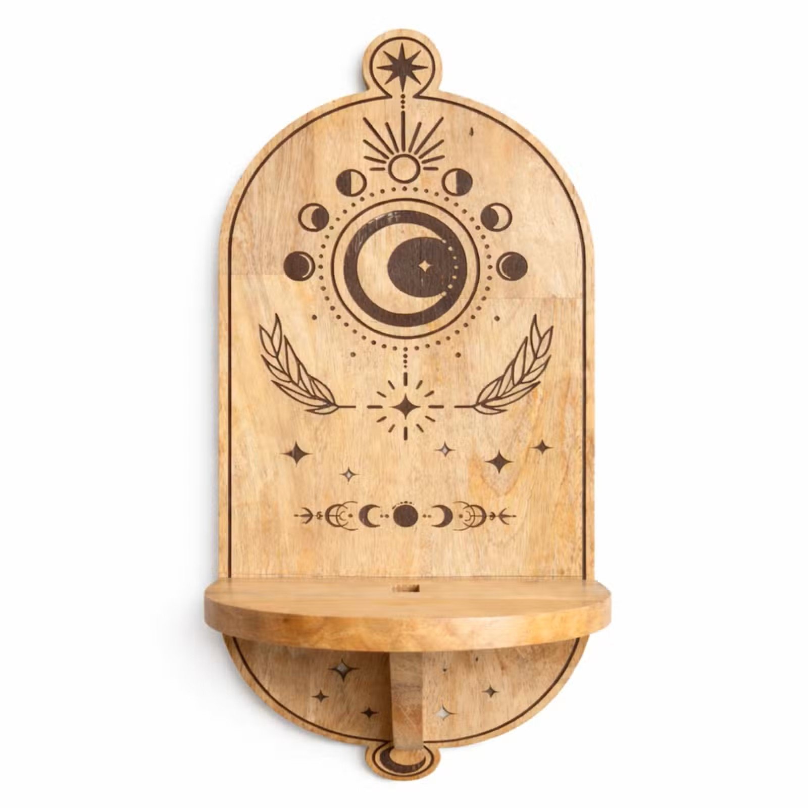 Moon Phase & Tree Carved Arch Wall Shelf.jpg