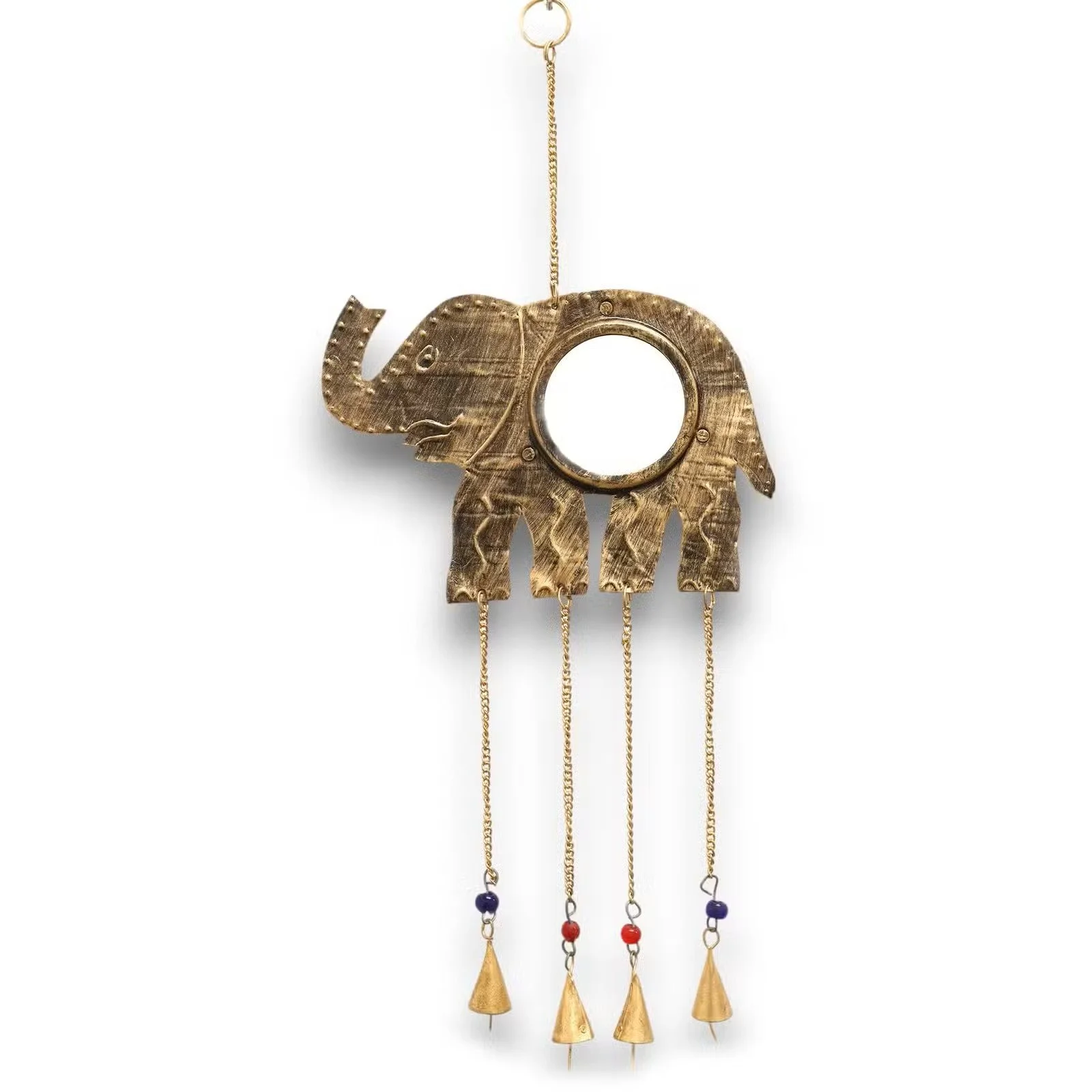 Indian Chimes - Elephant Lrg Mirror 4 Bells 1.jpg
