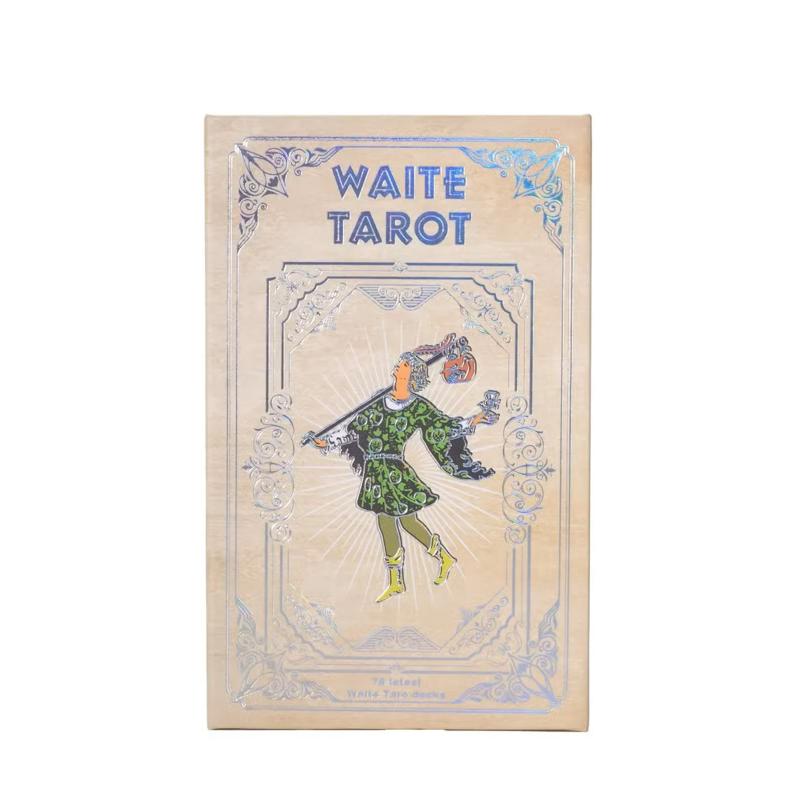 Silver Foil Waite Tarot Card Set - with booklet.jpg