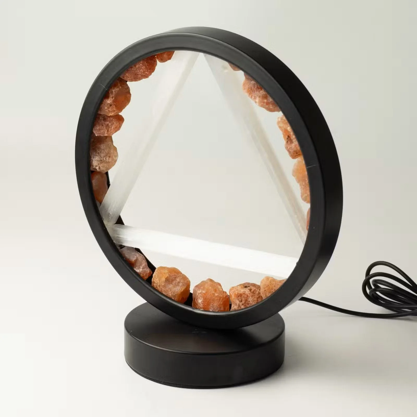 Gemstone Halo Lamp - Fire - Carnelian & Selenite 4.jpg