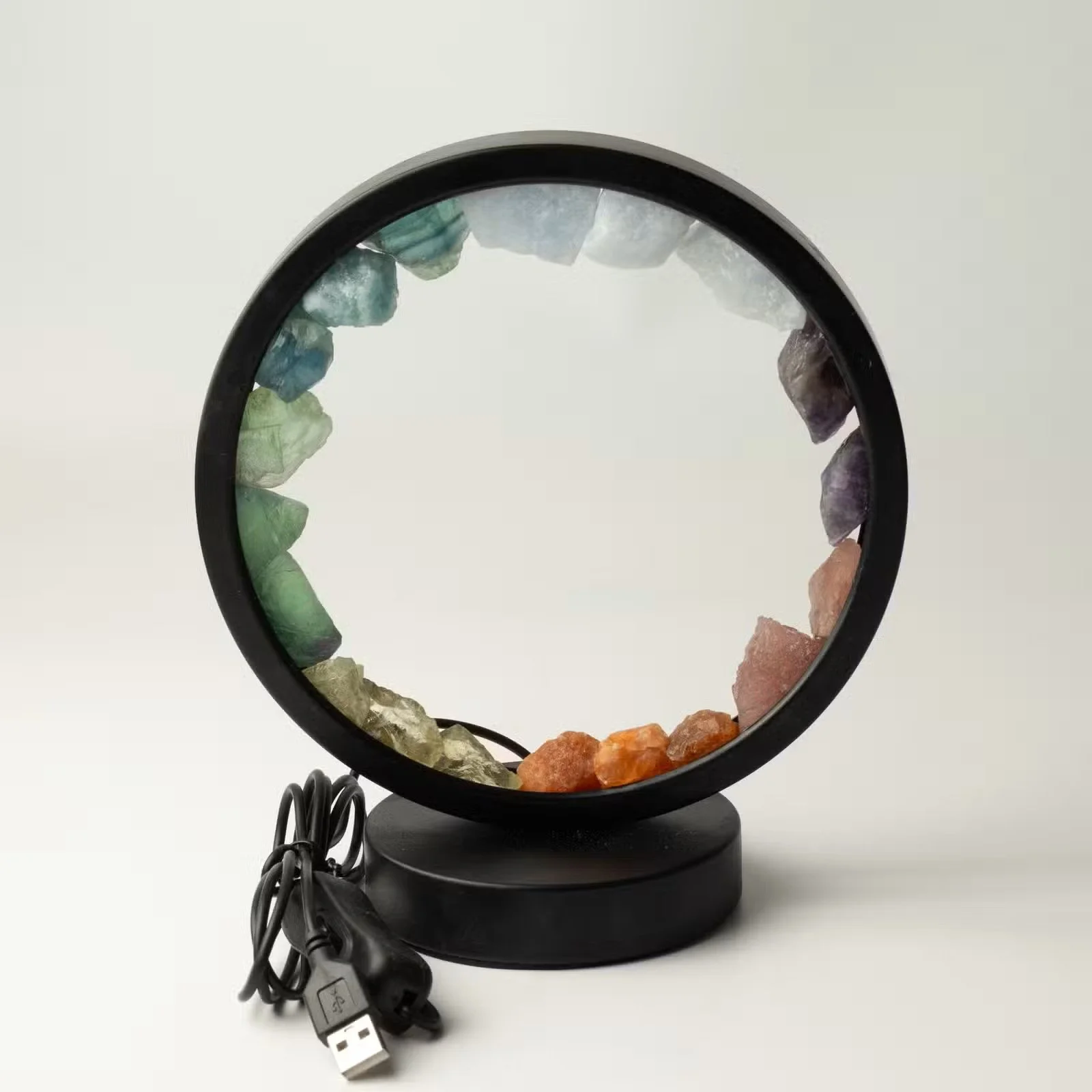 Gemstone Halo Lamp - 7 Chakra - 7 Gems 5.jpg