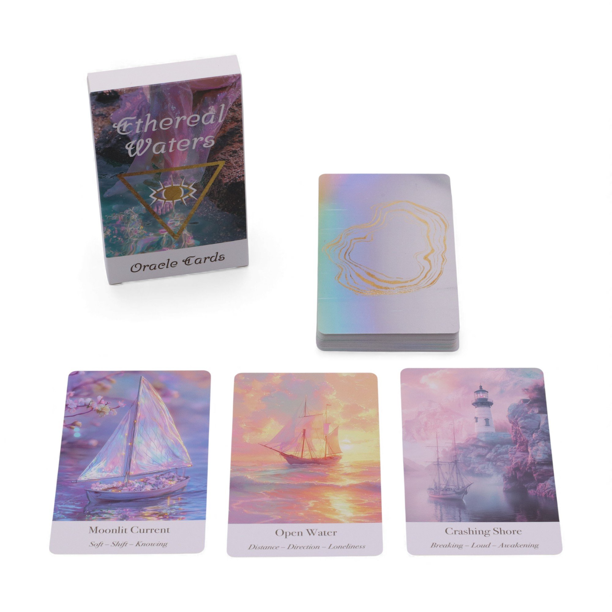 Ethereal Waters Oracle Cards - Sirens & Moonlight Image 1.jpeg