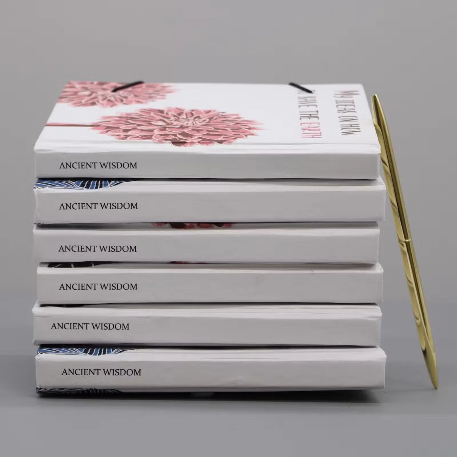 Notebook with strap - Flowers in the same garden 2.jpg