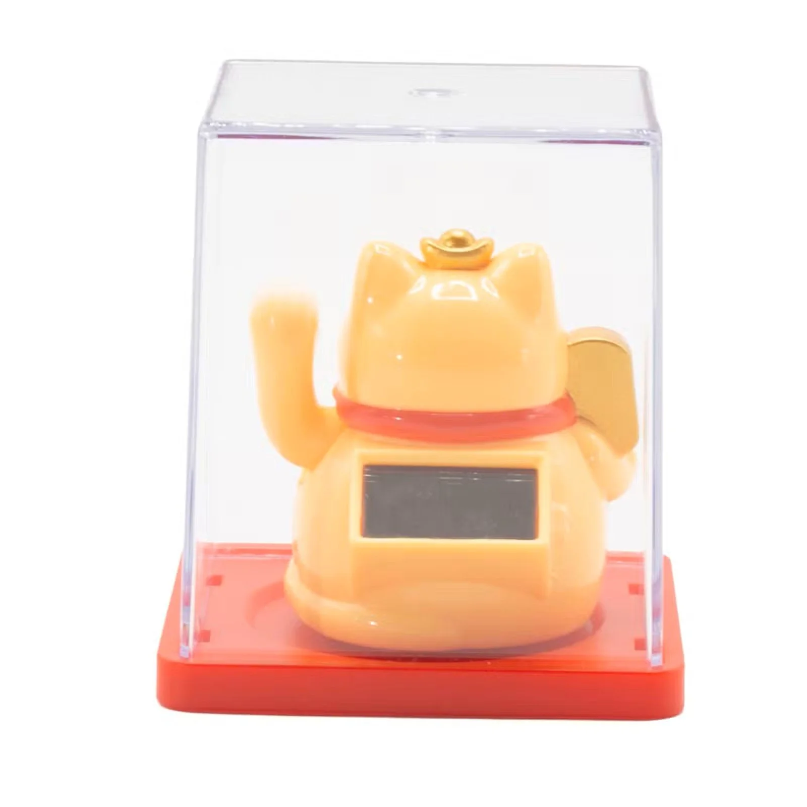 Mini Solar Powered Money Cat in Box - Yellow 4.jpg