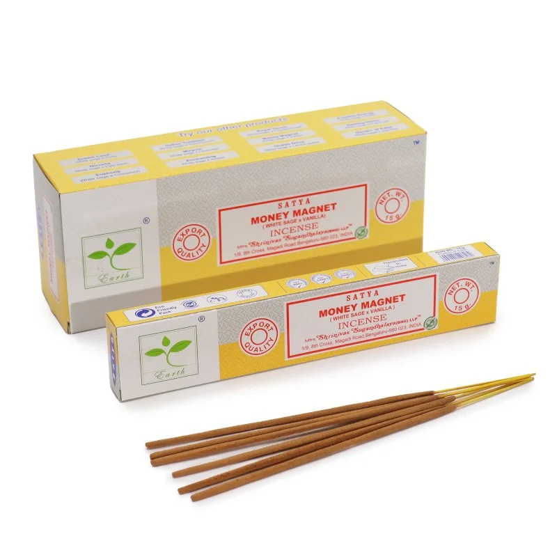 Satya Incense Money Magnet White Sage and Vanilla.jpeg