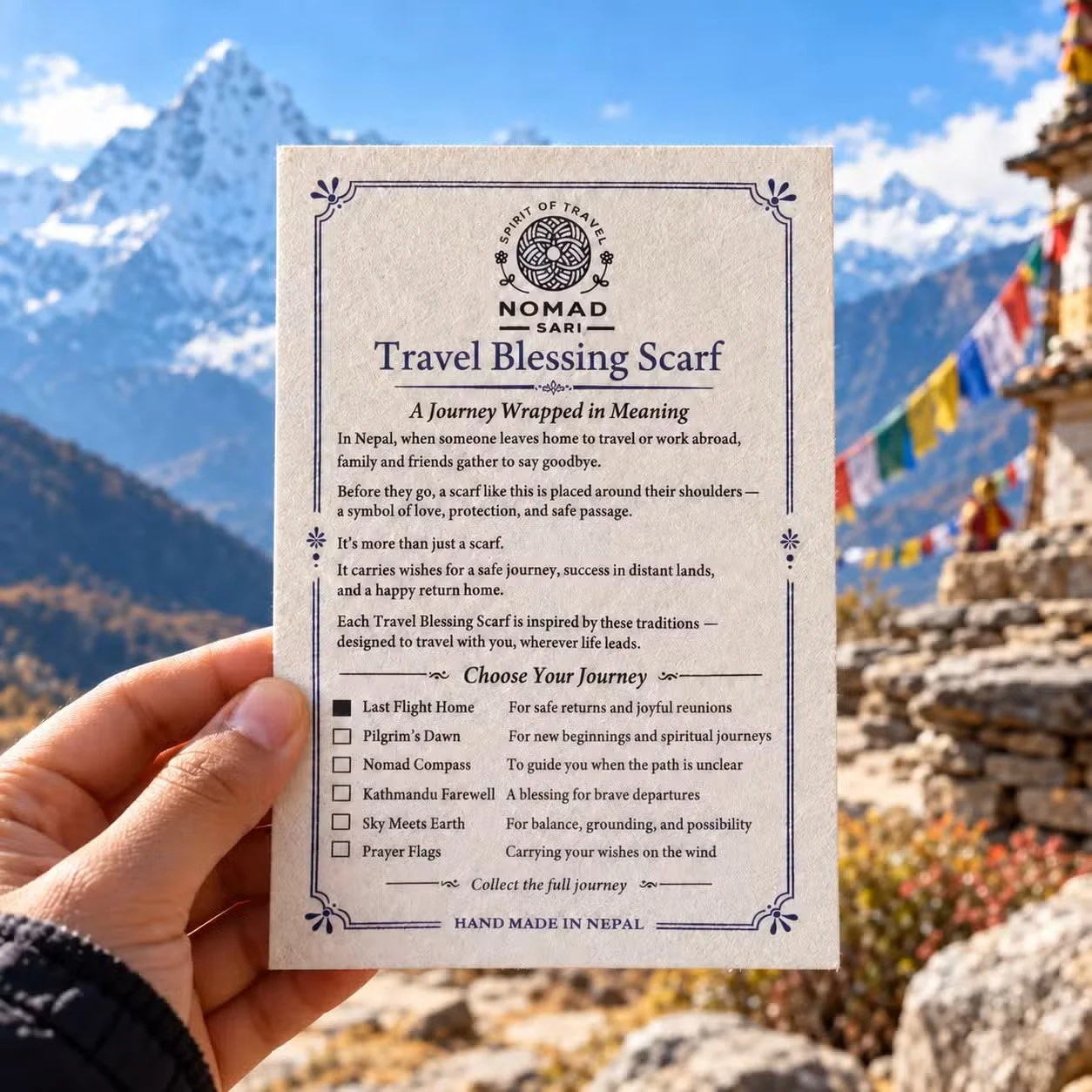 Nomad Sari - Travel Blessing Scarf - 170x50cm - Last Flight Home 3.jpg