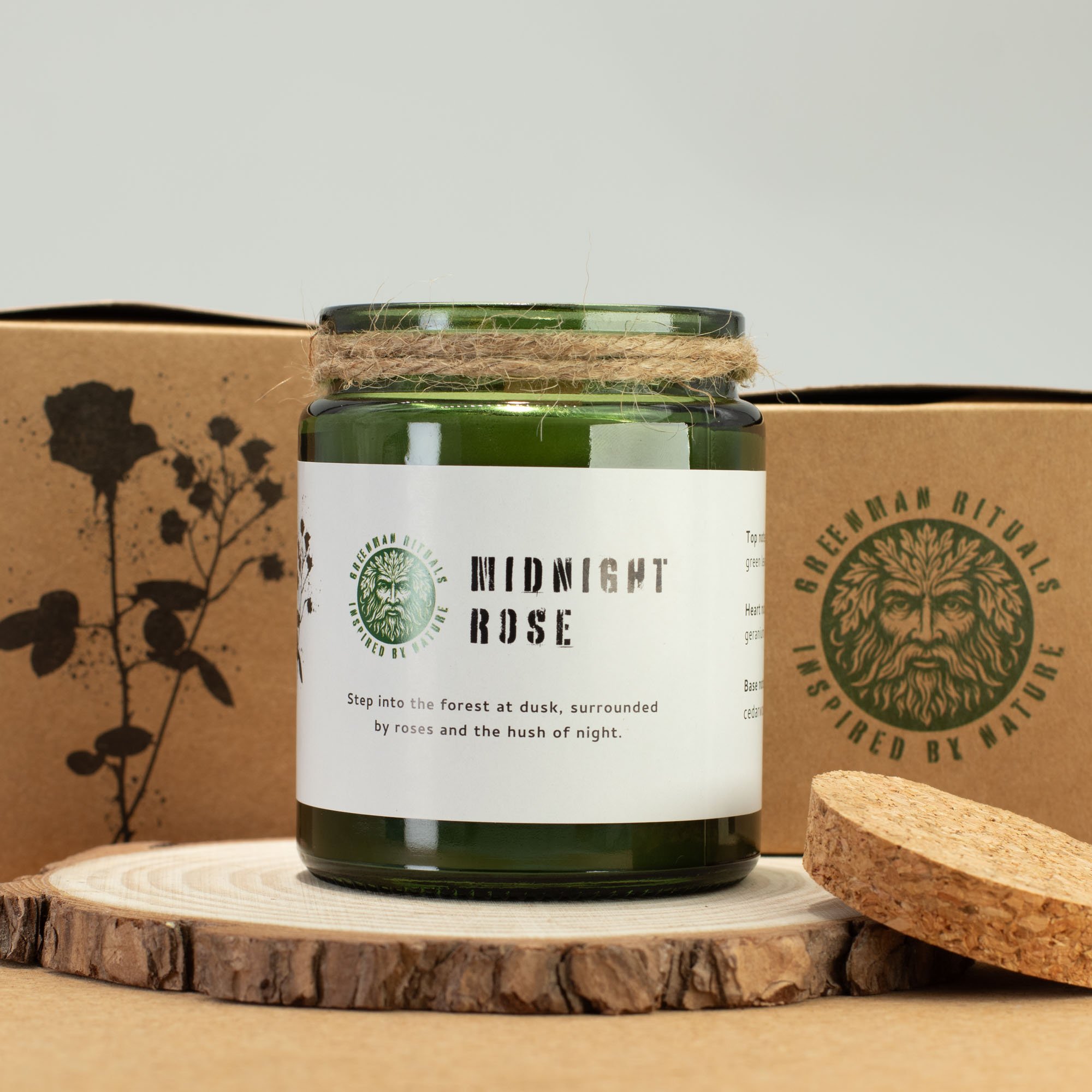 Woodwick Soy Candle - Midnight Rose Image 3.jpeg