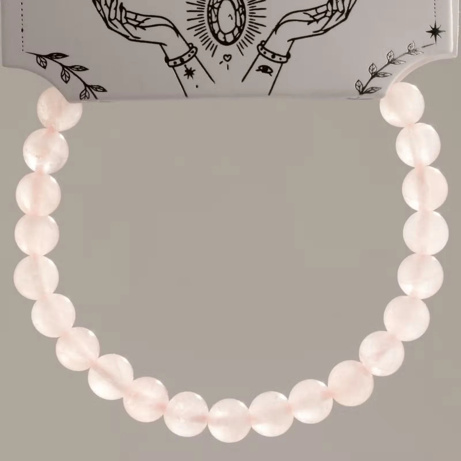 Petite Power Bracelet (17cmx6mm) - Rose Quartz 3.jpg