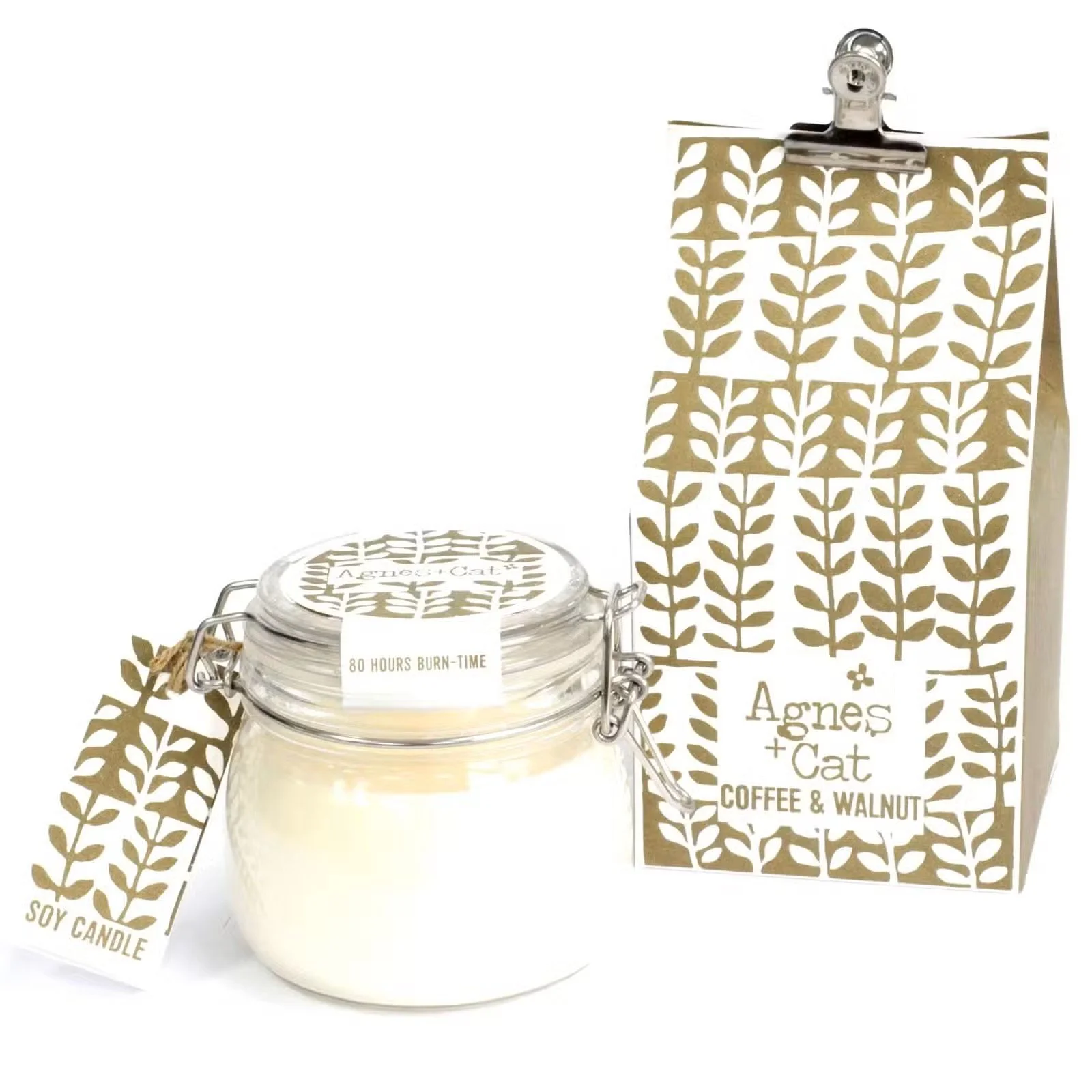 Agnes + Cat Kilner Jar Candle - Coffee and Walnut.jpg