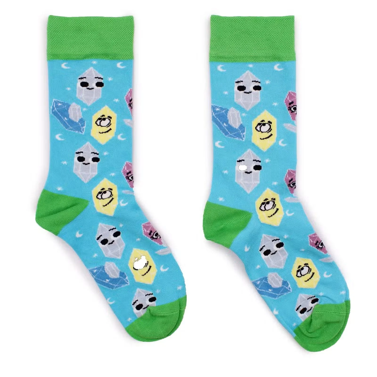 Hop Hare Bamboo Socks SM - Lucky Gemstones 3.jpg