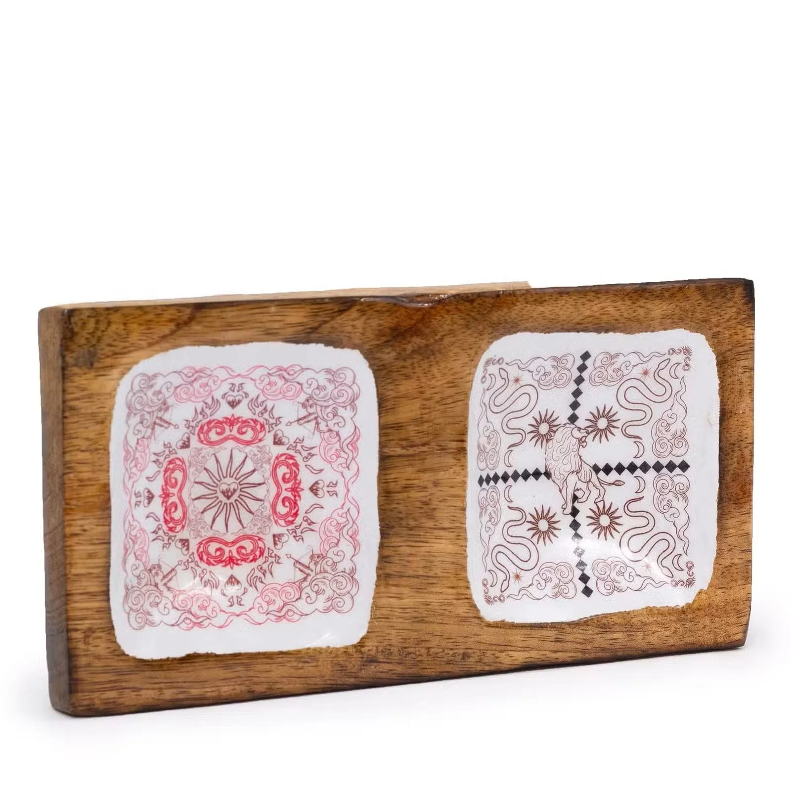 Hop Hare Enameled Double Trinket Tray - Cupid & Lion 1.jpg