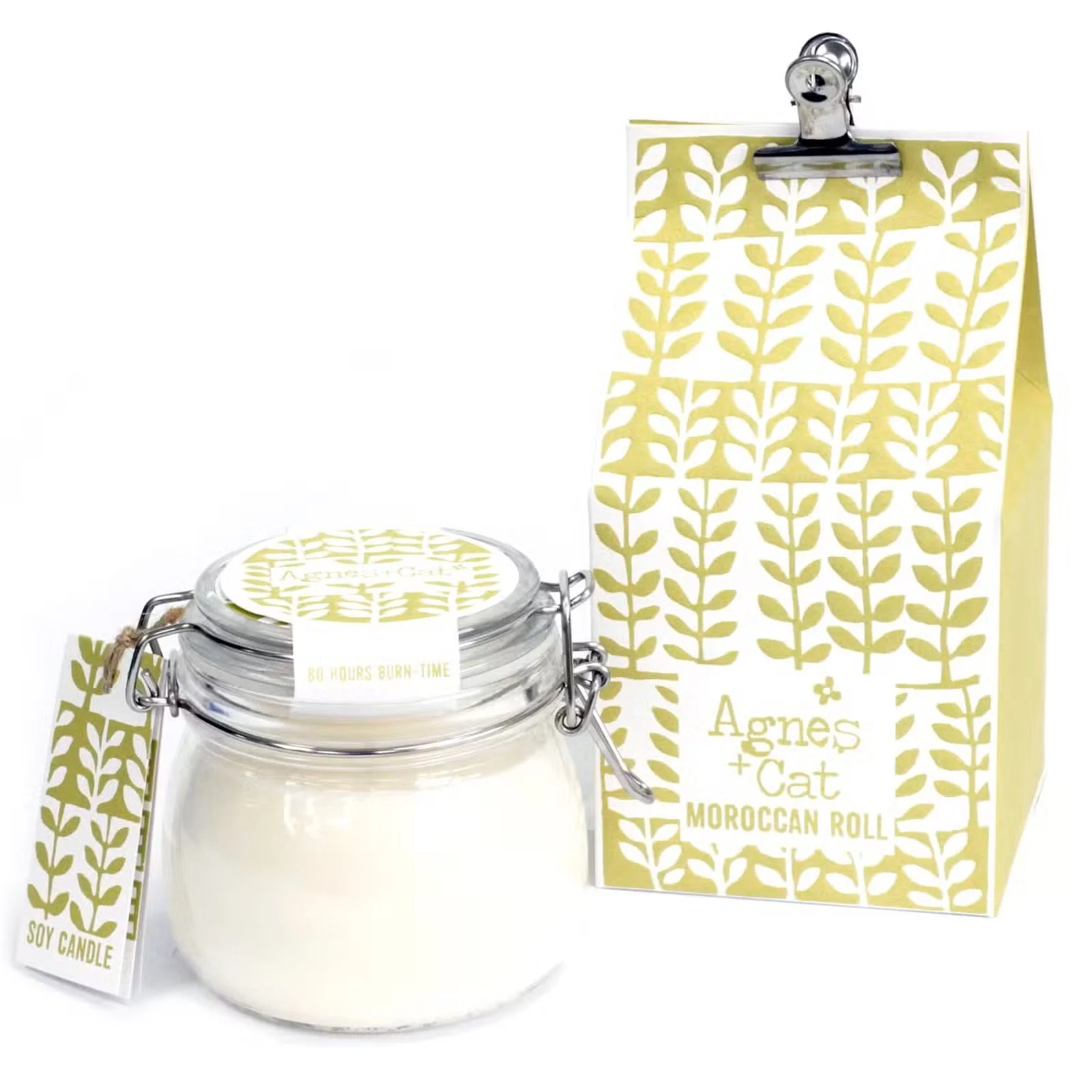 Agnes + Cat Kilner Jar Candle - Moroccan Roll.jpg