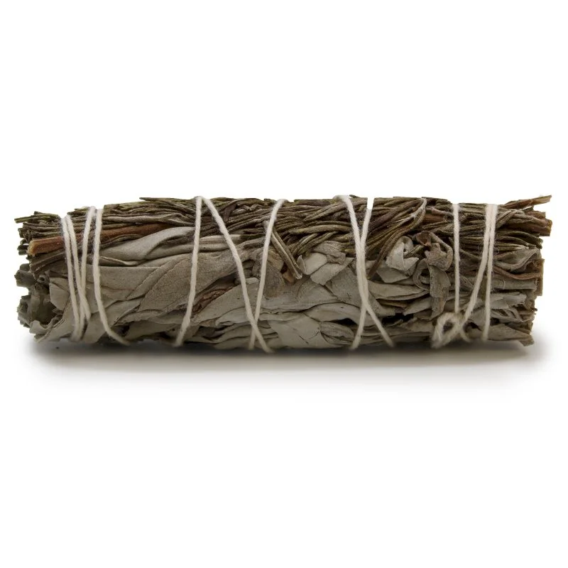 Smudge Stick - White Sage & Rosemary 10cm Image 1.jpg