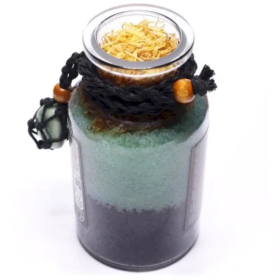 Ancient Witch Bath Spell Potion & Aventurine Crystal Amulet - Prosperity Image 2.jpg