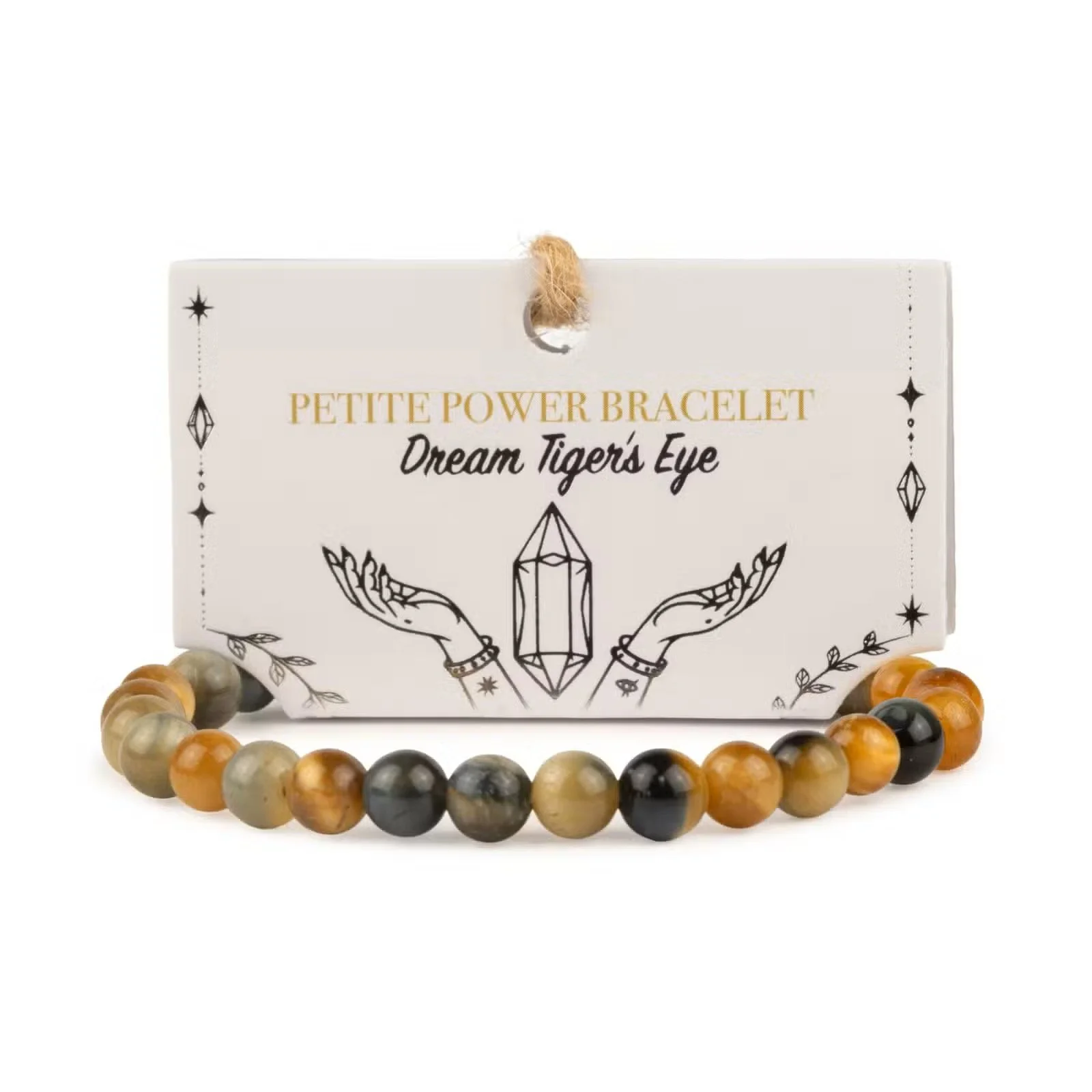 Petite Power Bracelet 17cmx6mm - Dream Tigereye 1.jpg