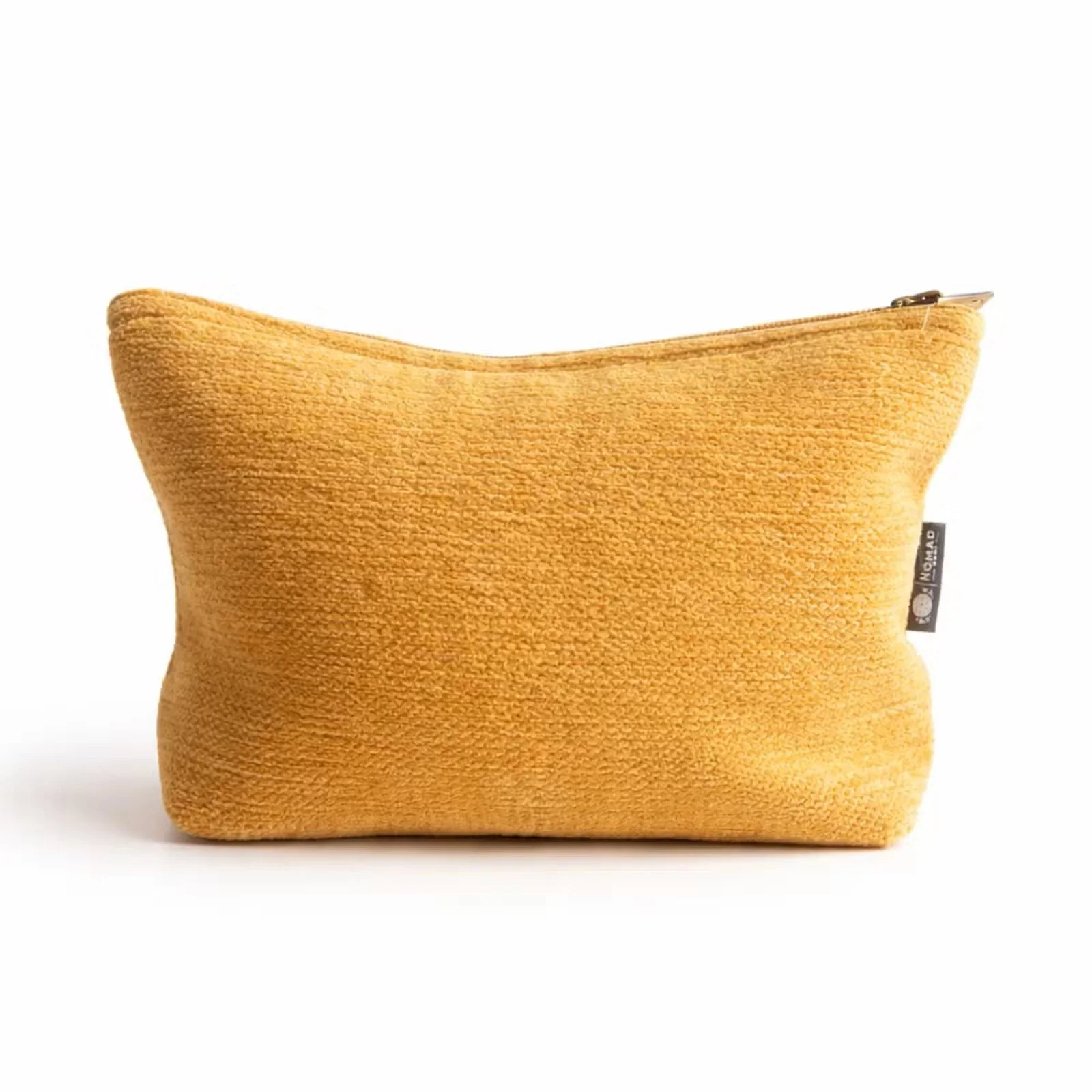 Nomad Sari Indian Jacquard Toiletry Bag - Marigold Loom 1.jpg