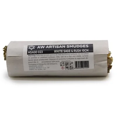 Smudge Stick - White Sage & Ruda 10cm Image 2.jpg