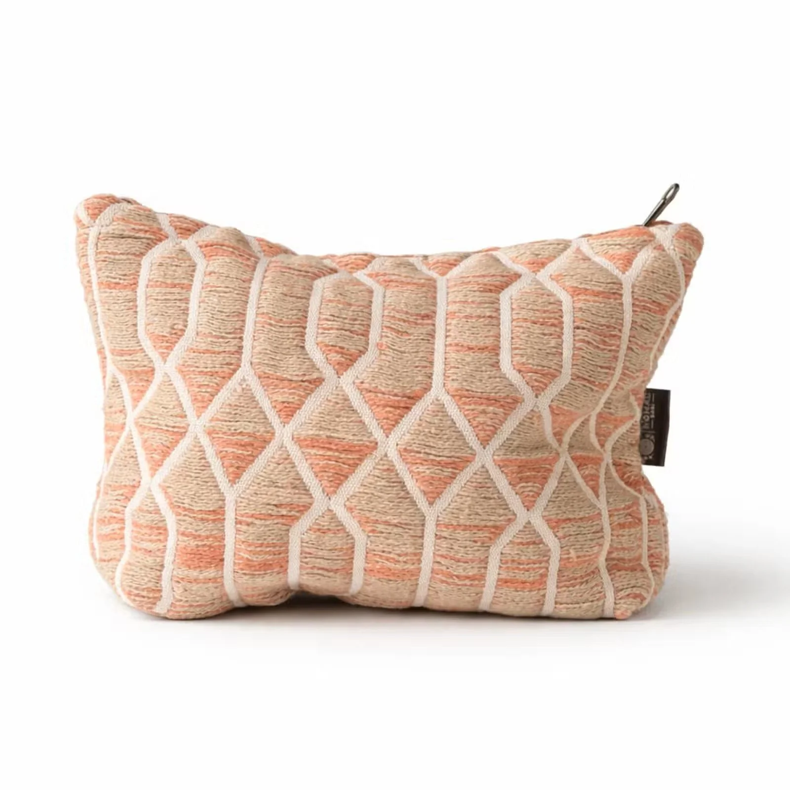 Nomad Sari Indian Jacquard Toiletry Bag - Rose Lattice 1.jpg