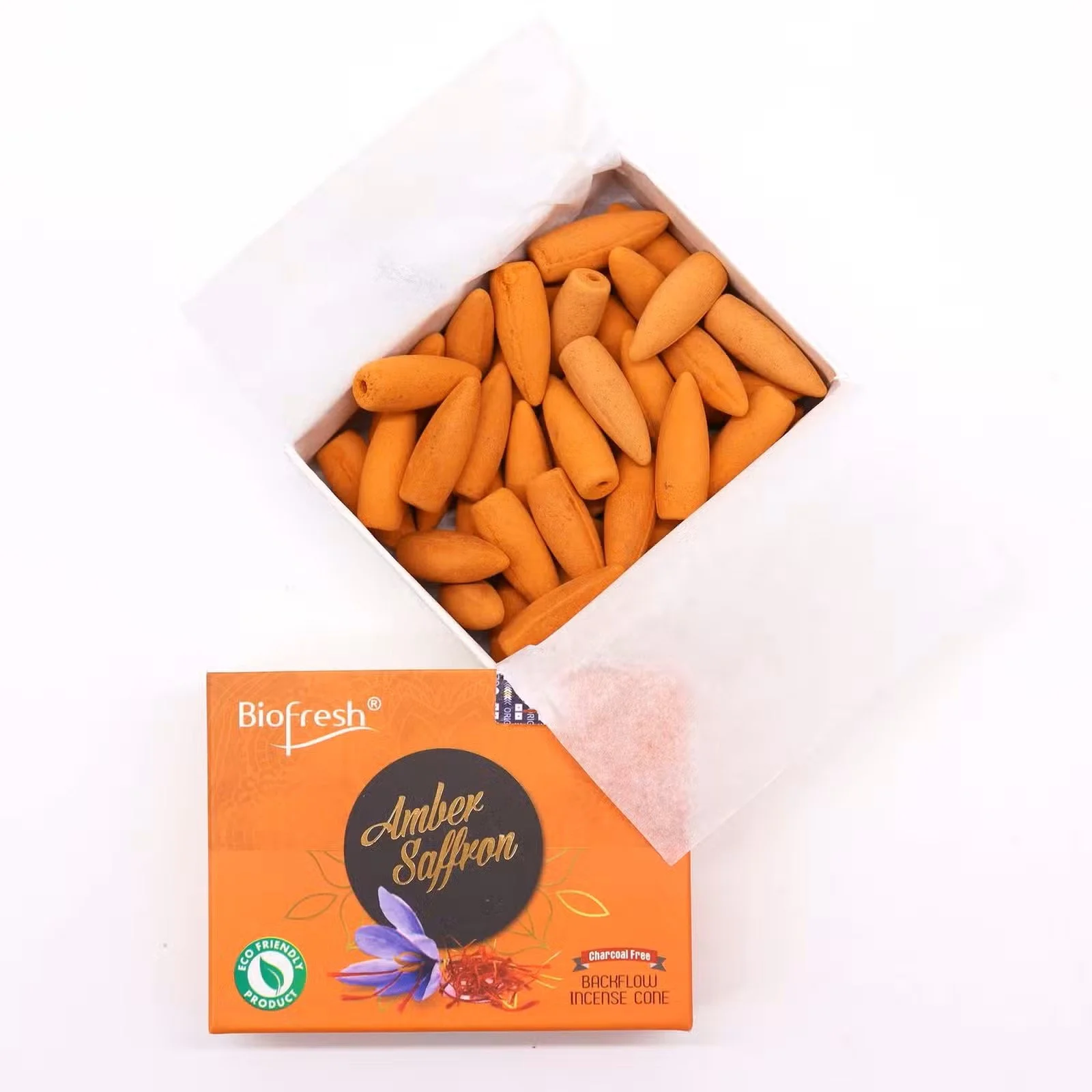 Biofresh Backflow Incense Cones - Amber Safron 1.jpg