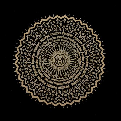 Oversized Tote Bag Chocolate Stonewash 14oz - Freedom Mandala Image 2.jpg