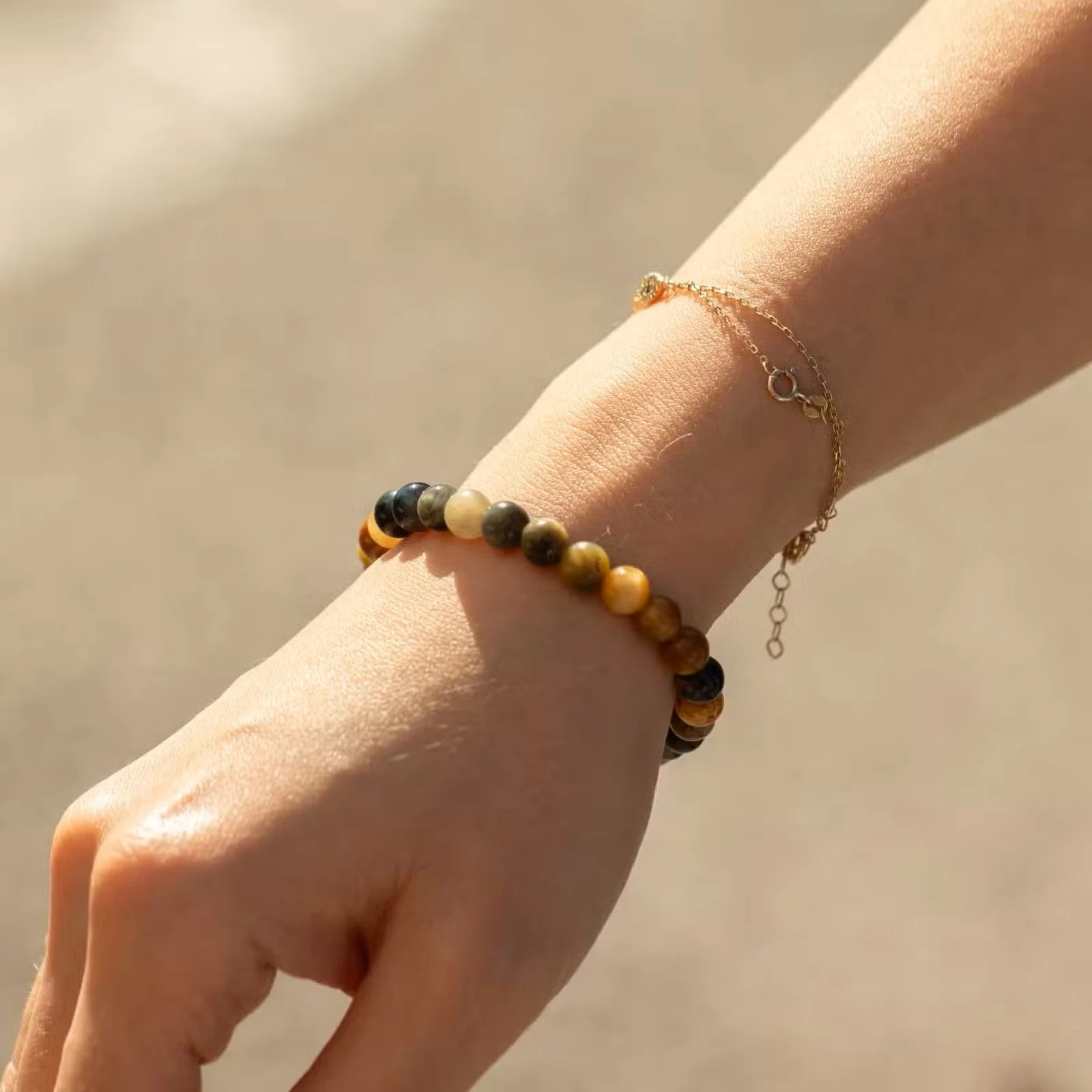 Petite Power Bracelet 17cmx6mm - Dream Tigereye 2.jpg