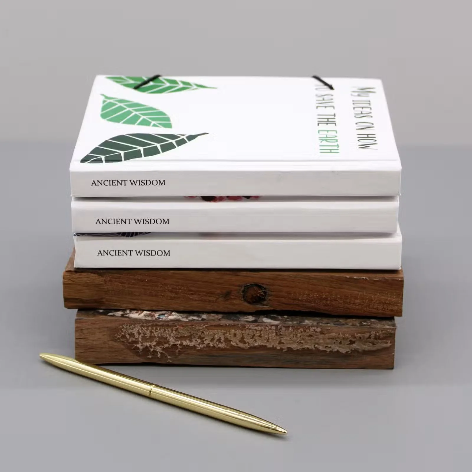 Notebook with strap - Leaves on the same tree 3.jpg