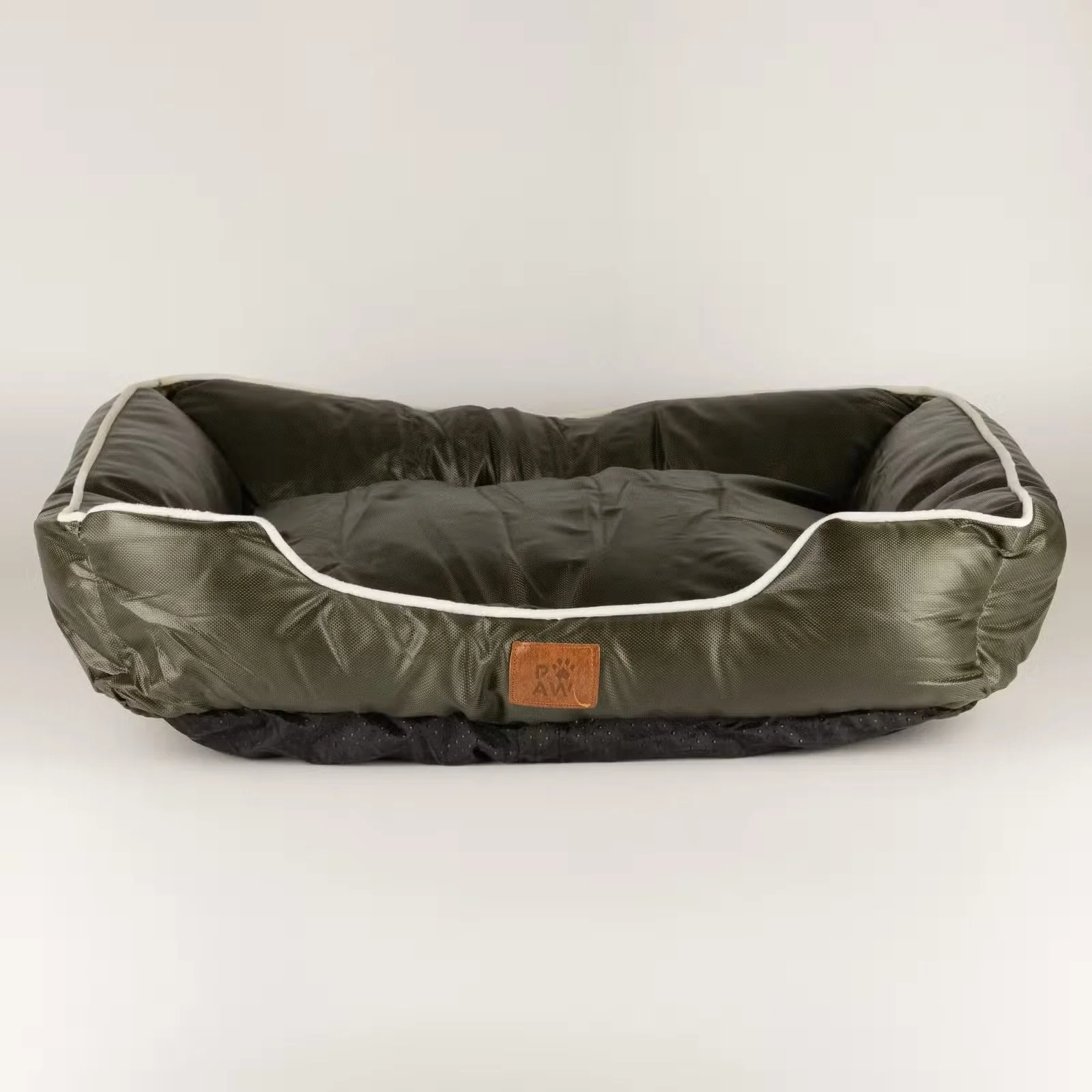 PAW Bed – Small Khaki Green – 60 × 50 × 15cm 3.jpg