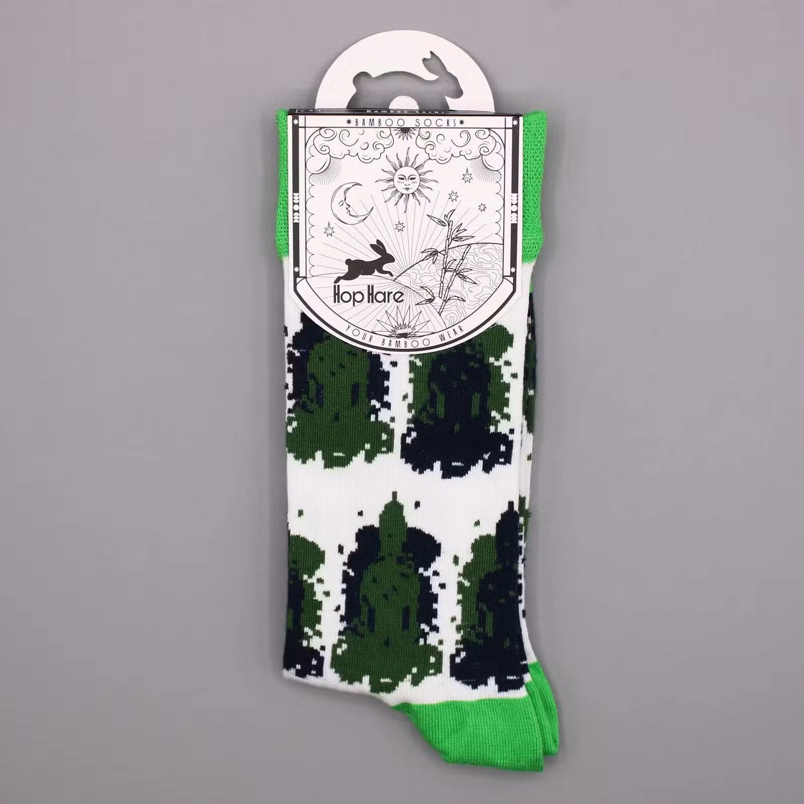 Hop Hare Bamboo Socks SM - Bali Buddha 4.jpg