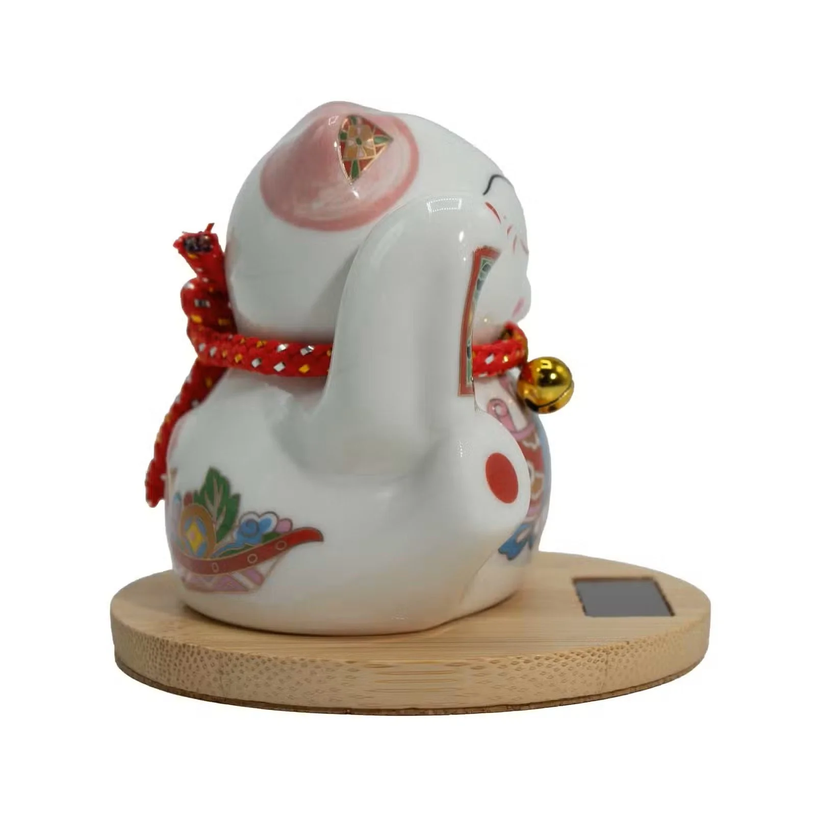 Solar Money Cat Wooden Base - Pink moving Hand 2.jpg