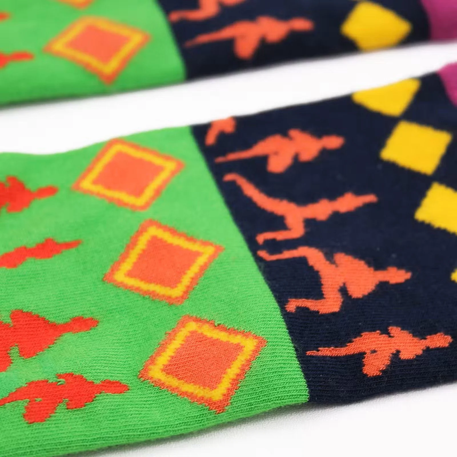 Hop Hare Bamboo Socks SM - Yoga Poses 3.jpg