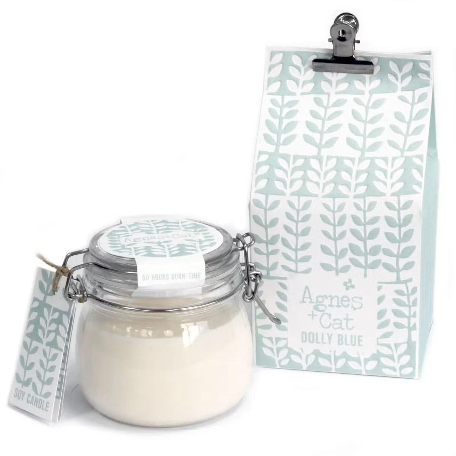 Agnes + Cat Kilner Jar Candle - Dolly Blue.jpg