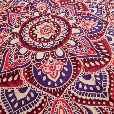Large Mandala Roundy Art (180cm) - Pink & Purple Image 2.jpg