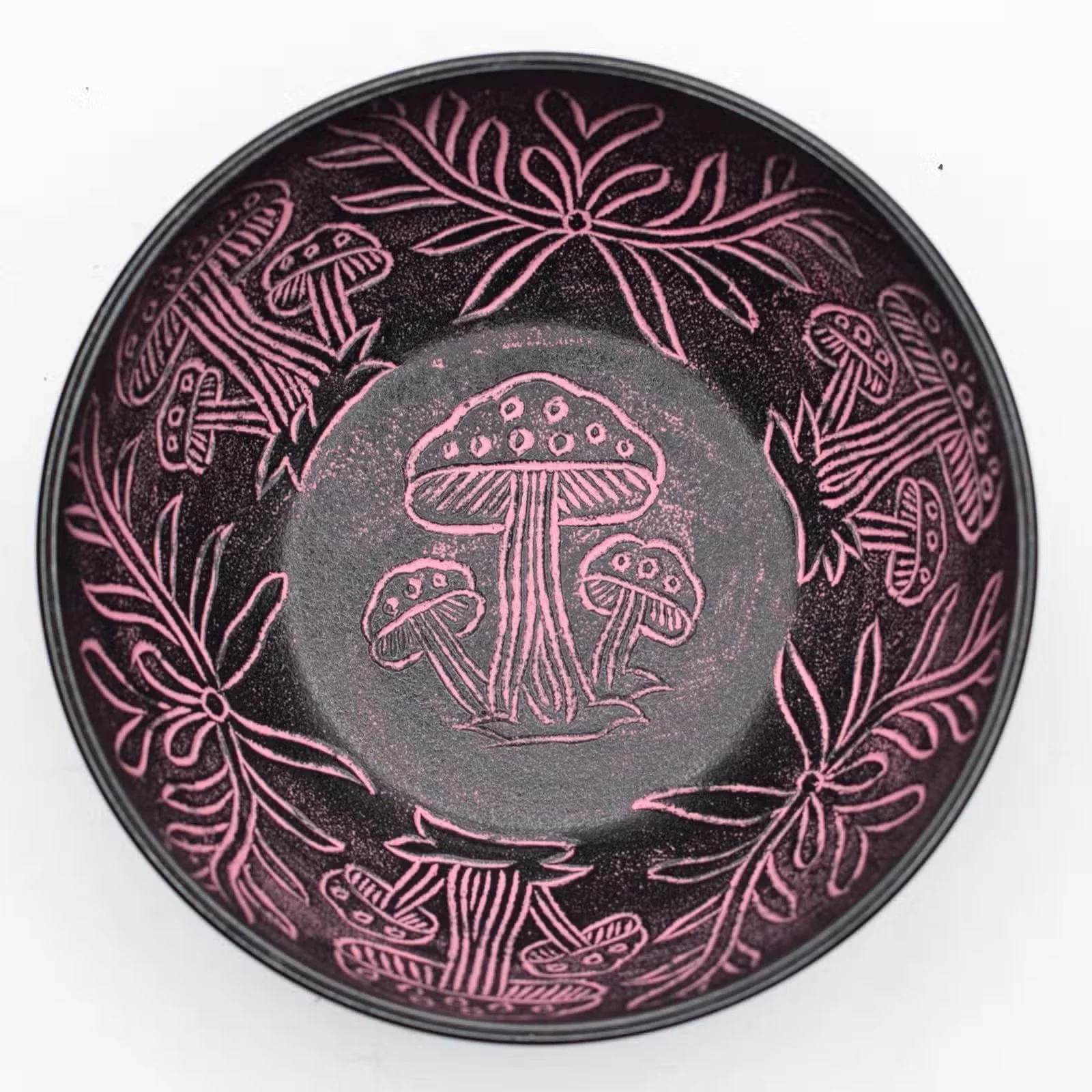 Aluminum Singing Bowl - Magic Mushroom - Pink 5.jpg