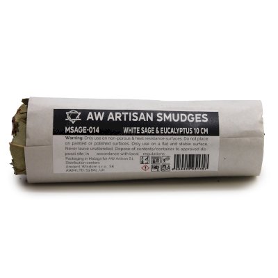 Smudge Stick- White Sage & Eucalyptus 10 cm Image 2.jpg