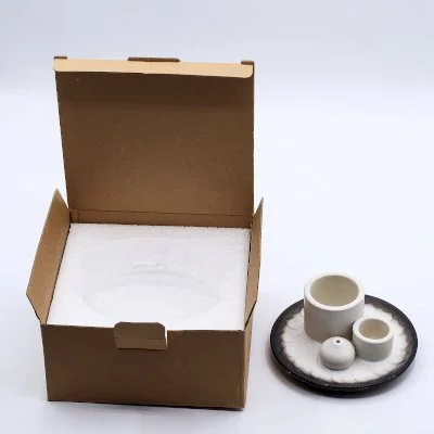 Palo Santo Stick & Smudge Holder - White & Grey Image 5.jpg