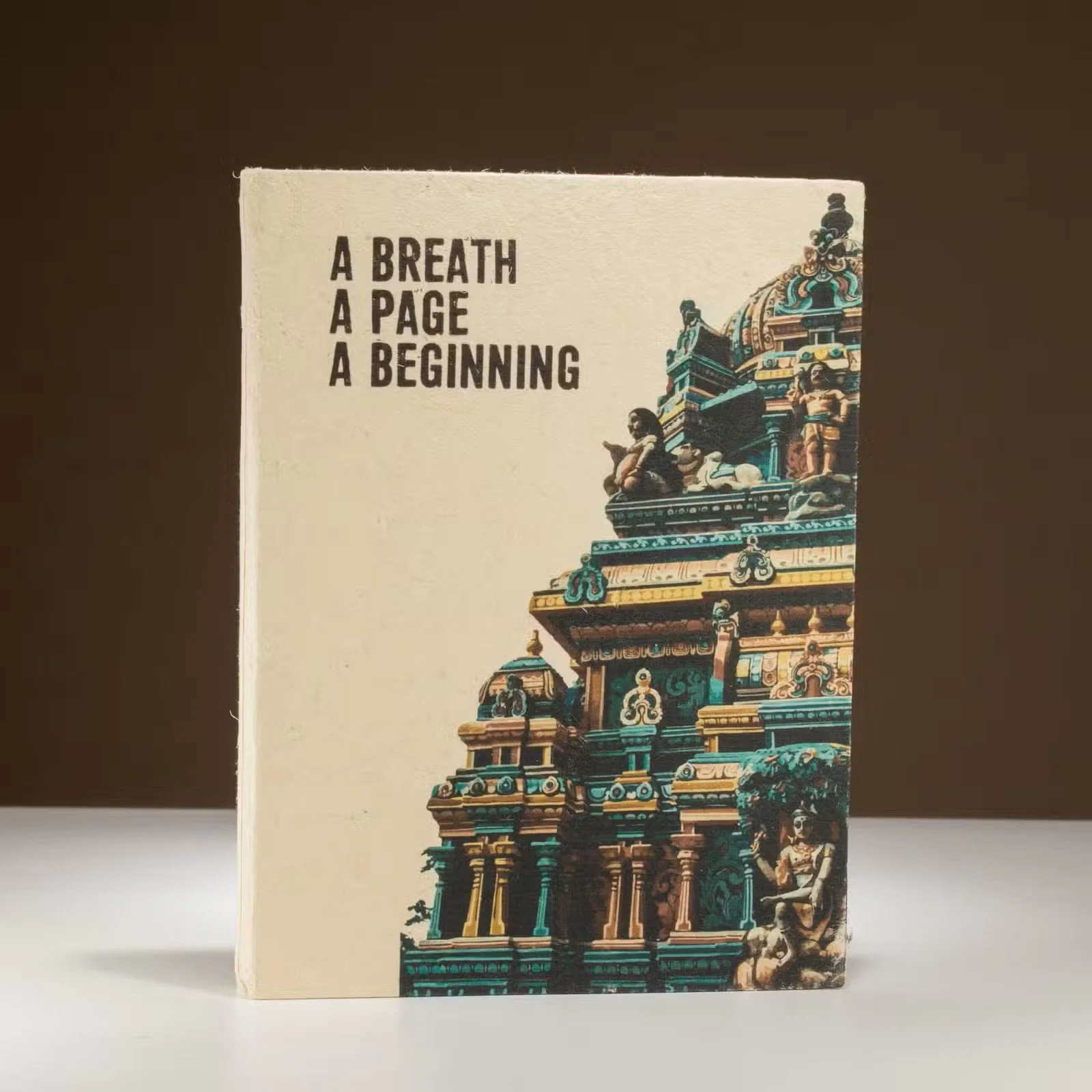 Lokta Inspiration Notebook – A Breath – Large (21x15cm) – 45 Leaves – Includes Bookmark 4.jpg