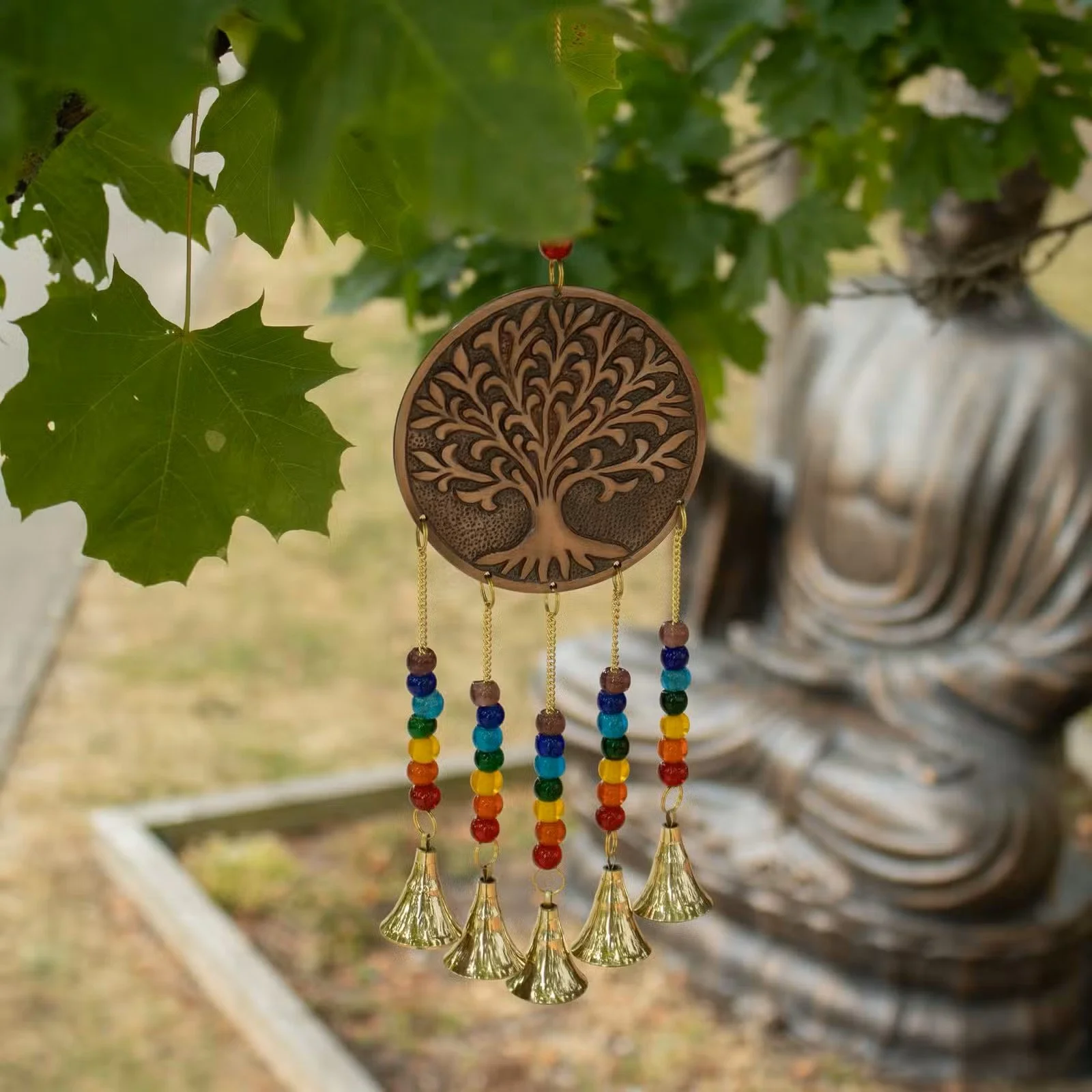 Indian Chimes - Med Tree of Life - Chakra Beads 5 Bells 2.jpg