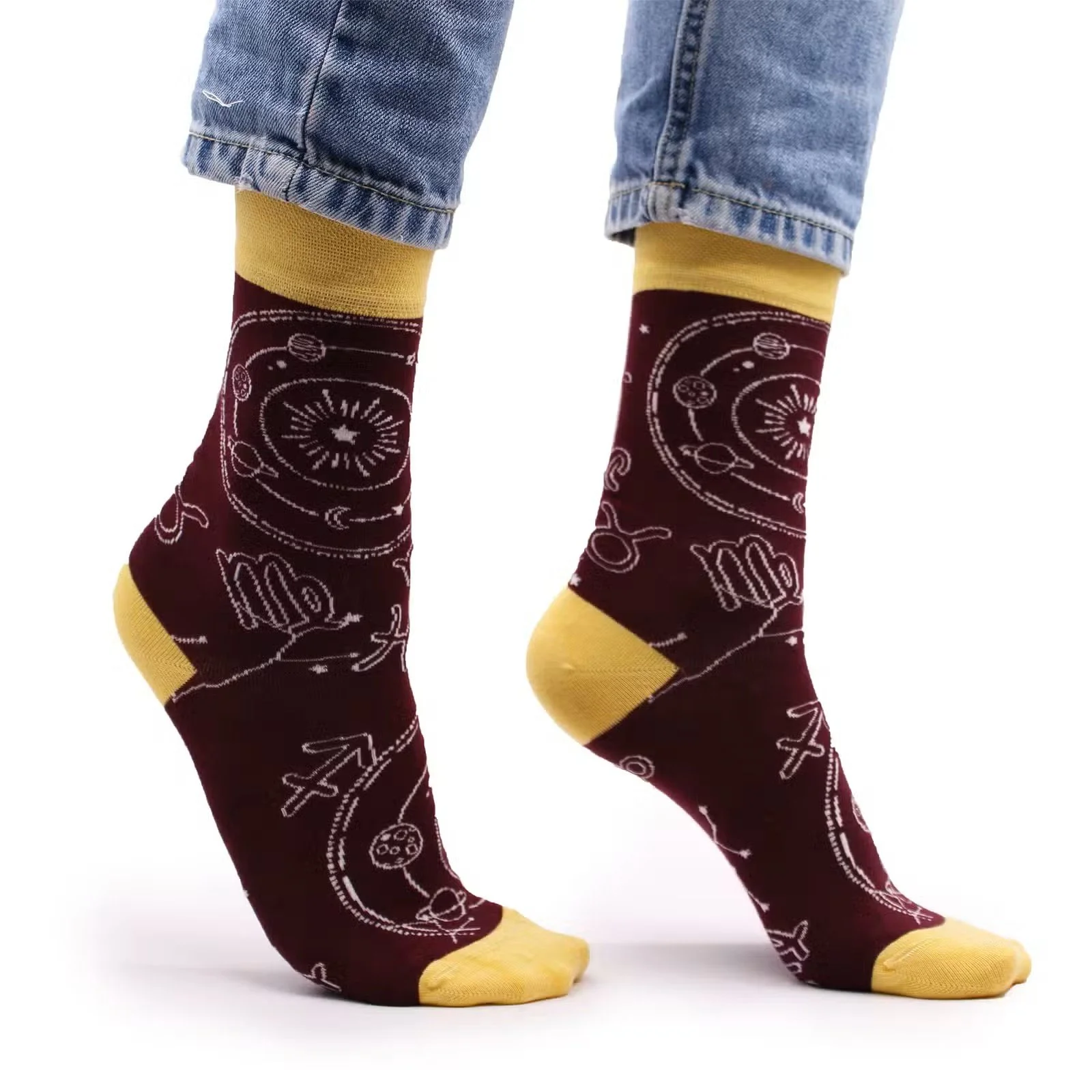 Hop Hare Bamboo Socks SM - Zodiac 2.jpg