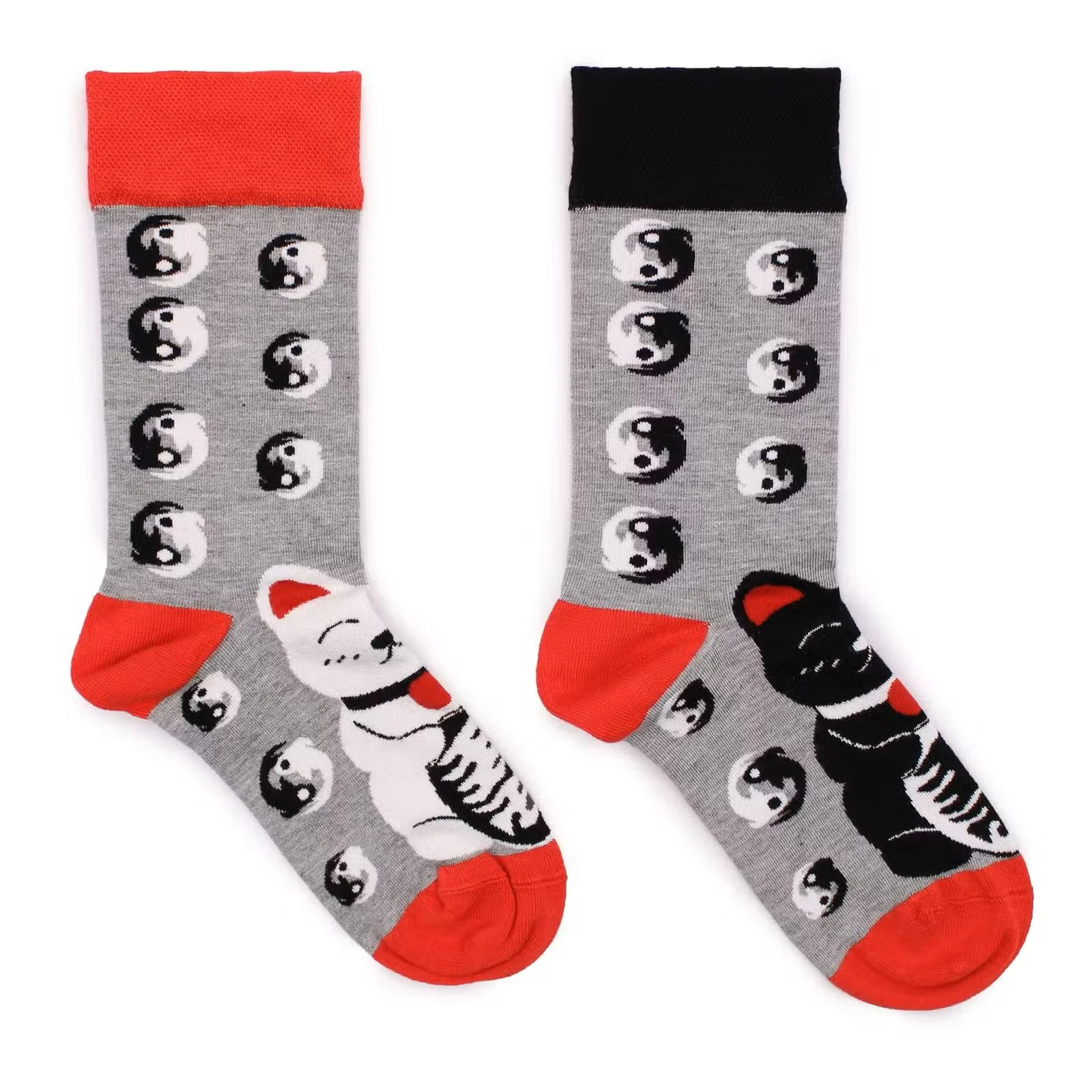 Hop Hare Bamboo Socks SM - Lucky Cats 3.jpg
