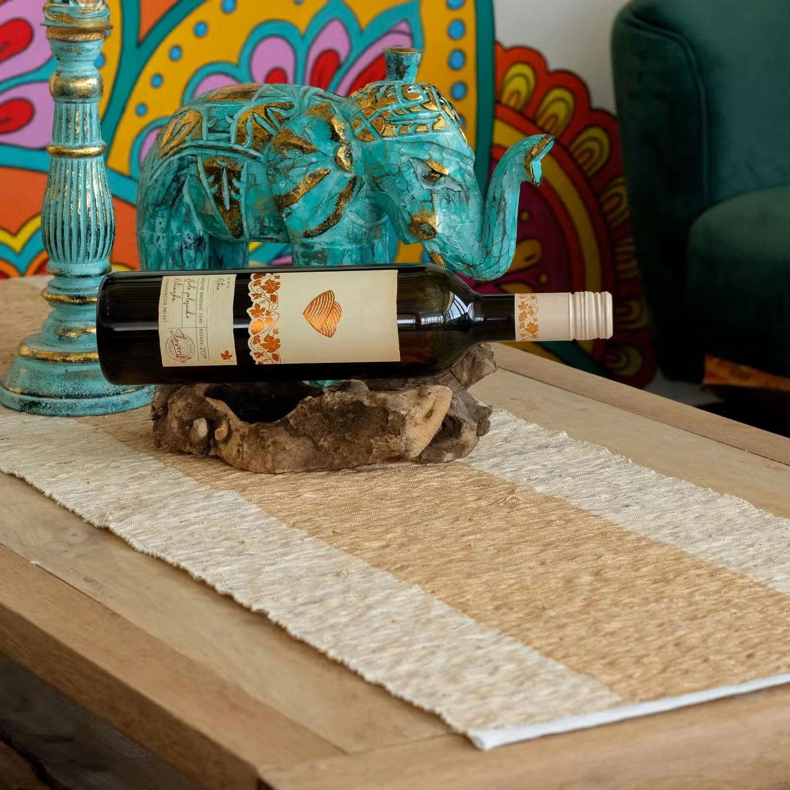 Vetiver Roots Table Runner - Natural - 180cm.jpg