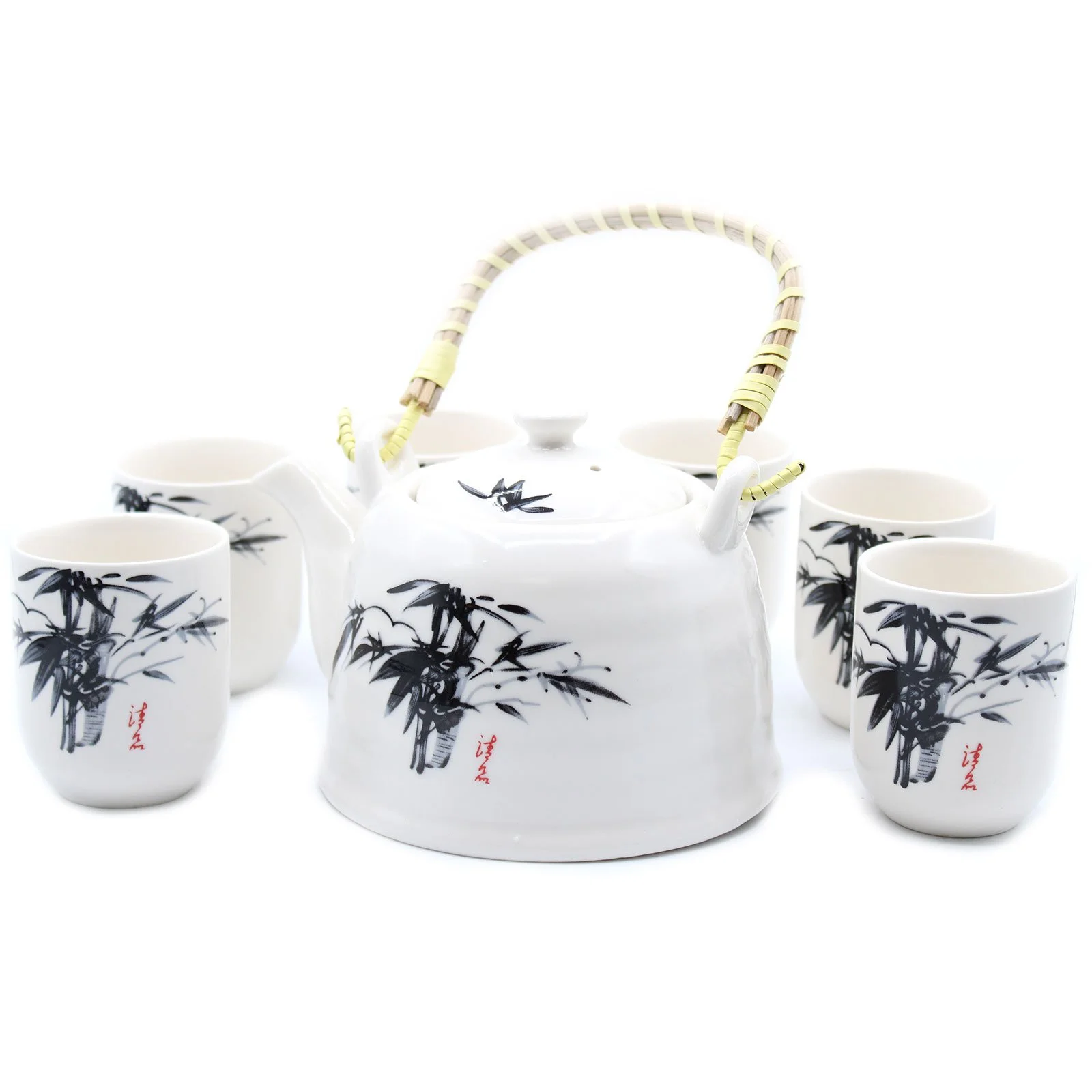 Herbal Teapot Set - White Stone Oriental Image 1.jpeg