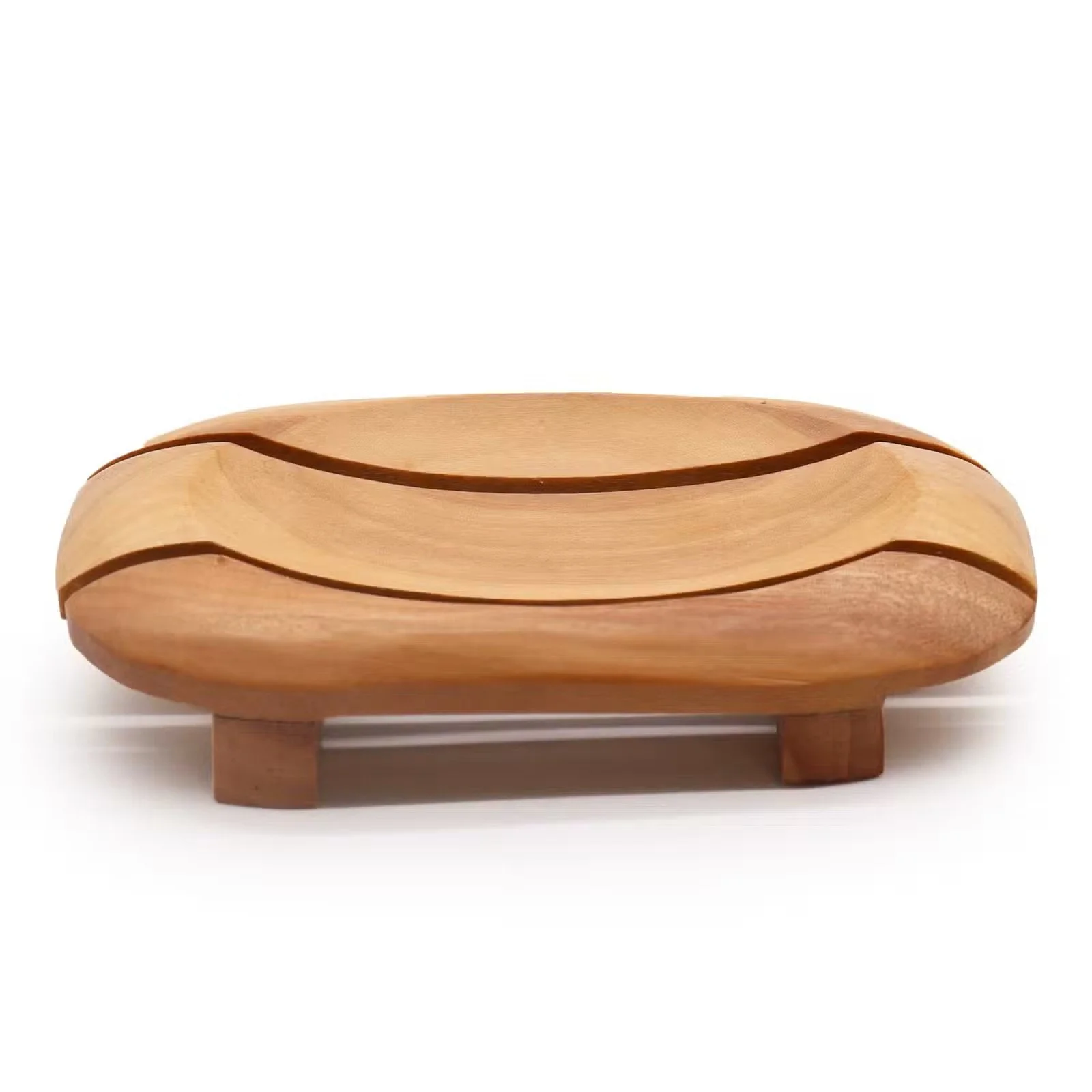 Classic Mahogany Soap Dish - Oval in Rectangle 1.jpg