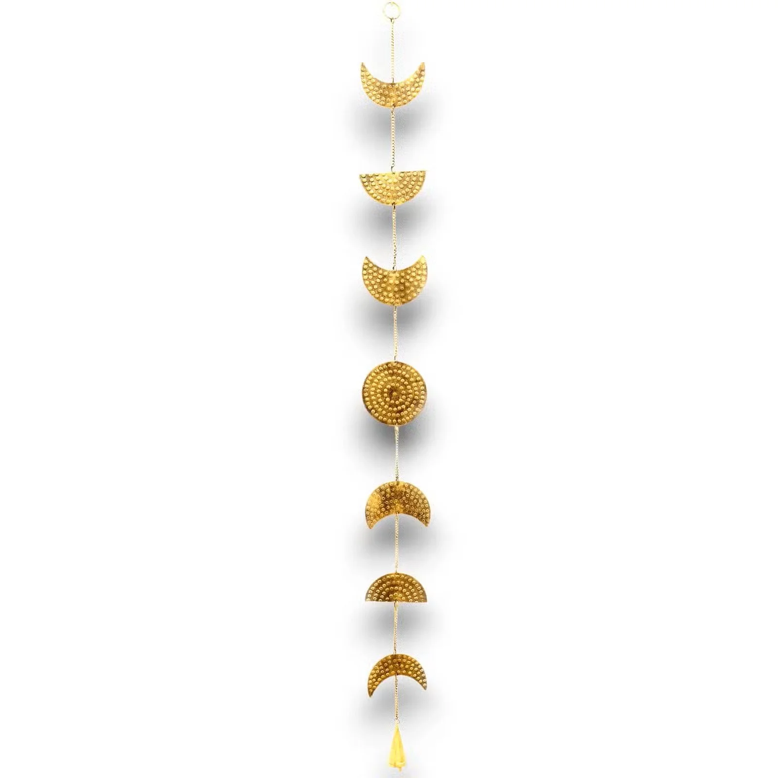 Indian Chimes - Brass Moon Phases Drop with Bell 1m 1.jpg