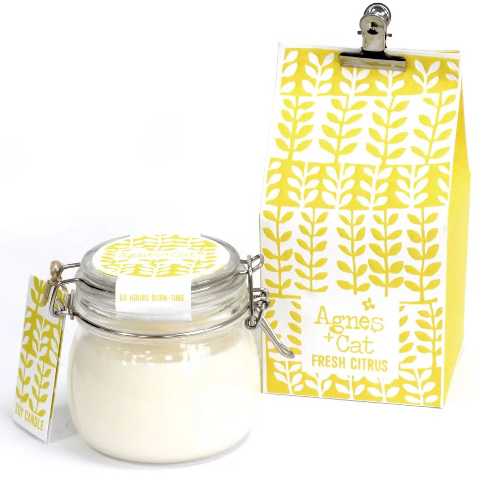 Agnes + Cat Kilner Jar Candle - Fresh Citrus.jpg