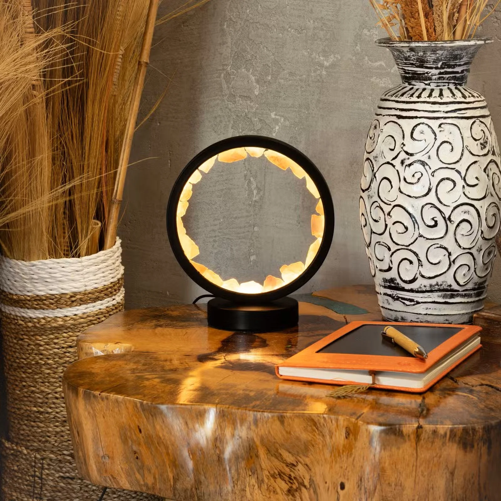 Gemstone Halo Lamp - Zen Body - Rose Quartz 3.jpg